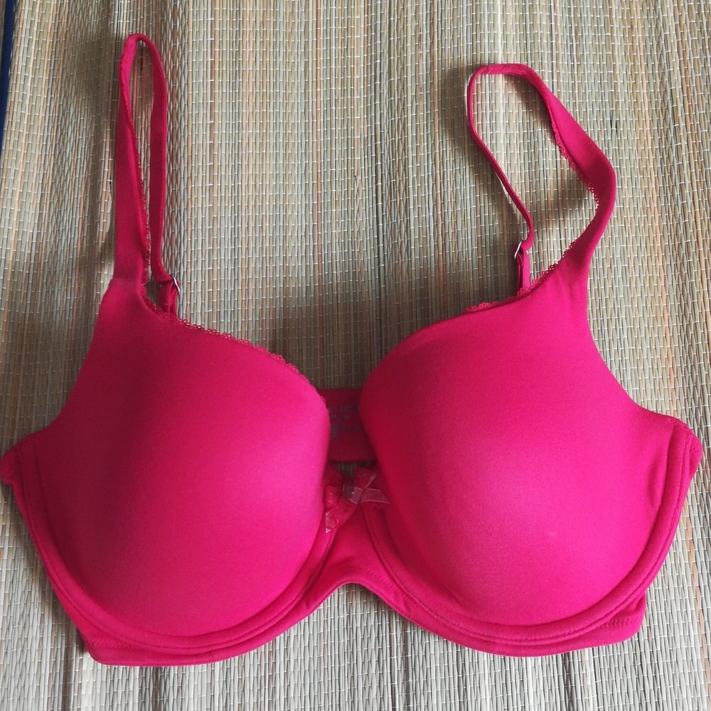 Victoria's Secret Underwire Bra Red Size 34DD